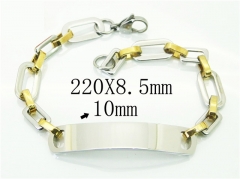 HY Wholesale Bracelets 316L Stainless Steel Jewelry Bracelets-HY43B0127NX