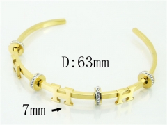 HY Wholesale Bangles Stainless Steel 316L Fashion Bangle-HY32B0578HLR