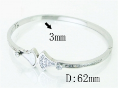HY Wholesale Bangles Stainless Steel 316L Fashion Bangle-HY32B0612HML