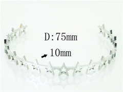 HY Wholesale Bangles Stainless Steel 316L Fashion Bangle-HY91B0224OR