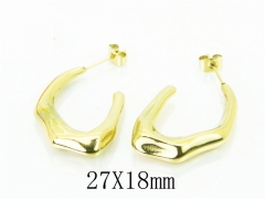 HY Wholesale Earrings Jewelry 316L Stainless Steel Earrings-HY80E0580PQ