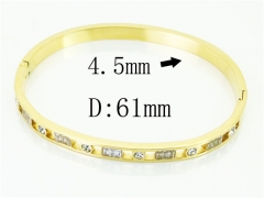 HY Wholesale Bangles Stainless Steel 316L Fashion Bangle-HY32B0577HLD