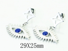 HY Wholesale Earrings Jewelry 316L Stainless Steel Earrings-HY80E0584MZ