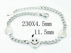 HY Wholesale Bracelets 316L Stainless Steel Jewelry Bracelets-HY43B0134NS