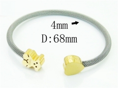 HY Wholesale Bangles Stainless Steel 316L Fashion Bangle-HY51B0243HMA