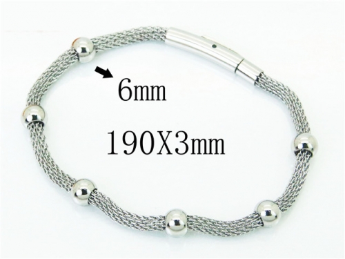 HY Wholesale Bracelets 316L Stainless Steel Jewelry Bracelets-HY52B0085HIF