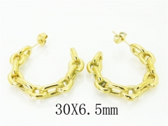 HY Wholesale Earrings Jewelry 316L Stainless Steel Earrings-HY32E0226NW
