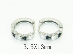 HY Wholesale Earrings Jewelry 316L Stainless Steel Earrings-HY31E0115PB