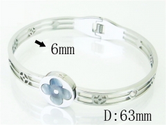 HY Wholesale Bangles Stainless Steel 316L Fashion Bangle-HY32B0594HIE