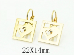 HY Wholesale Earrings Jewelry 316L Stainless Steel Earrings-HY91E0426KE