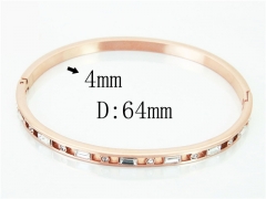 HY Wholesale Bangles Stainless Steel 316L Fashion Bangle-HY19B1019HLF