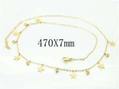 HY Wholesale Necklaces Stainless Steel 316L Jewelry Necklaces-HY43N0084OV