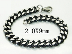 HY Wholesale Bracelets 316L Stainless Steel Jewelry Bracelets-HY40B1300NLE