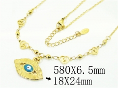 HY Wholesale Necklaces Stainless Steel 316L Jewelry Necklaces-HY53N0092MLS