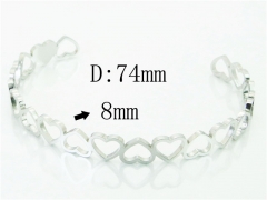HY Wholesale Bangles Stainless Steel 316L Fashion Bangle-HY91B0216OX