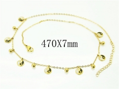 HY Wholesale Necklaces Stainless Steel 316L Jewelry Necklaces-HY43N0063PX