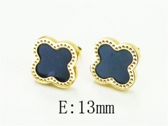HY Wholesale Earrings Jewelry 316L Stainless Steel Earrings-HY24E0058ND