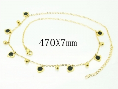 HY Wholesale Necklaces Stainless Steel 316L Jewelry Necklaces-HY43N0062PF