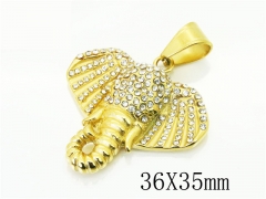 HY Wholesale Pendant Jewelry 316L Stainless Steel Pendant-HY22P1030HKQ