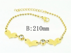 HY Wholesale Bracelets 316L Stainless Steel Jewelry Bracelets-HY43B0176LZ