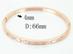 HY Wholesale Bangles Stainless Steel 316L Fashion Bangle-HY19B1022HLW