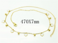 HY Wholesale Necklaces Stainless Steel 316L Jewelry Necklaces-HY43N0057PV