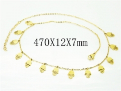 HY Wholesale Necklaces Stainless Steel 316L Jewelry Necklaces-HY43N0039OZ