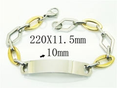 HY Wholesale Bracelets 316L Stainless Steel Jewelry Bracelets-HY43B0122NG