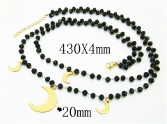 HY Wholesale Necklaces Stainless Steel 316L Jewelry Necklaces-HY24N0078HKL