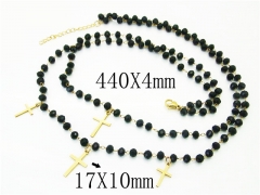 HY Wholesale Necklaces Stainless Steel 316L Jewelry Necklaces-HY24N0079HKL