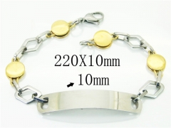 HY Wholesale Bracelets 316L Stainless Steel Jewelry Bracelets-HY43B0113NQ