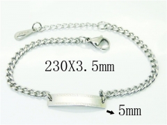 HY Wholesale Bracelets 316L Stainless Steel Jewelry Bracelets-HY43B0138LR