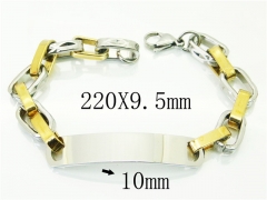 HY Wholesale Bracelets 316L Stainless Steel Jewelry Bracelets-HY43B0118NT