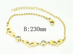 HY Wholesale Bracelets 316L Stainless Steel Jewelry Bracelets-HY43B0175LV