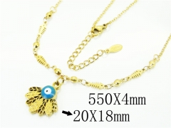 HY Wholesale Necklaces Stainless Steel 316L Jewelry Necklaces-HY53N0086MLZ