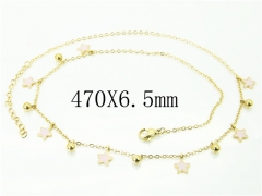 HY Wholesale Necklaces Stainless Steel 316L Jewelry Necklaces-HY43N0067PQ