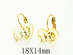 HY Wholesale Earrings Jewelry 316L Stainless Steel Earrings-HY91E0423KF