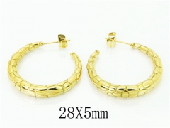 HY Wholesale Earrings Jewelry 316L Stainless Steel Earrings-HY32E0227NE