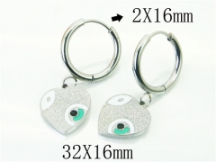 HY Wholesale Earrings Jewelry 316L Stainless Steel Earrings-HY80E0590LL