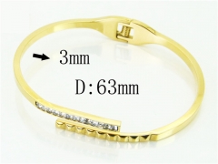 HY Wholesale Bangles Stainless Steel 316L Fashion Bangle-HY32B0576HLL