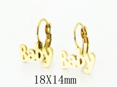 HY Wholesale Earrings Jewelry 316L Stainless Steel Earrings-HY91E0417KX