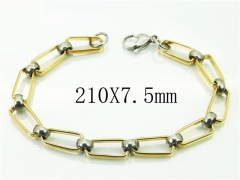 HY Wholesale Bracelets 316L Stainless Steel Jewelry Bracelets-HY43B0130MW