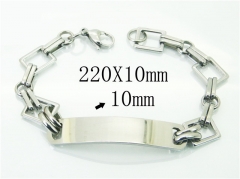 HY Wholesale Bracelets 316L Stainless Steel Jewelry Bracelets-HY43B0109MZ