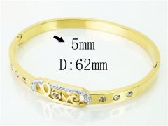 HY Wholesale Bangles Stainless Steel 316L Fashion Bangle-HY32B0615HJL
