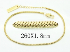 HY Wholesale Stainless Steel 316L Anklet Jewelry-HY40B1308LL