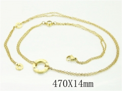 HY Wholesale Necklaces Stainless Steel 316L Jewelry Necklaces-HY32N0713HHG