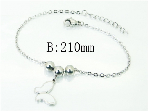 HY Wholesale Bracelets 316L Stainless Steel Jewelry Bracelets-HY43B0167KS