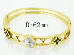 HY Wholesale Bangles Stainless Steel 316L Fashion Bangle-HY32B0601HMX