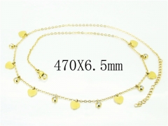 HY Wholesale Necklaces Stainless Steel 316L Jewelry Necklaces-HY43N0081OZ