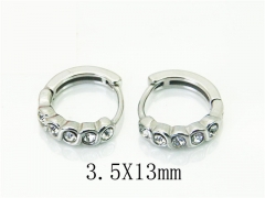 HY Wholesale Earrings Jewelry 316L Stainless Steel Earrings-HY31E0112PF